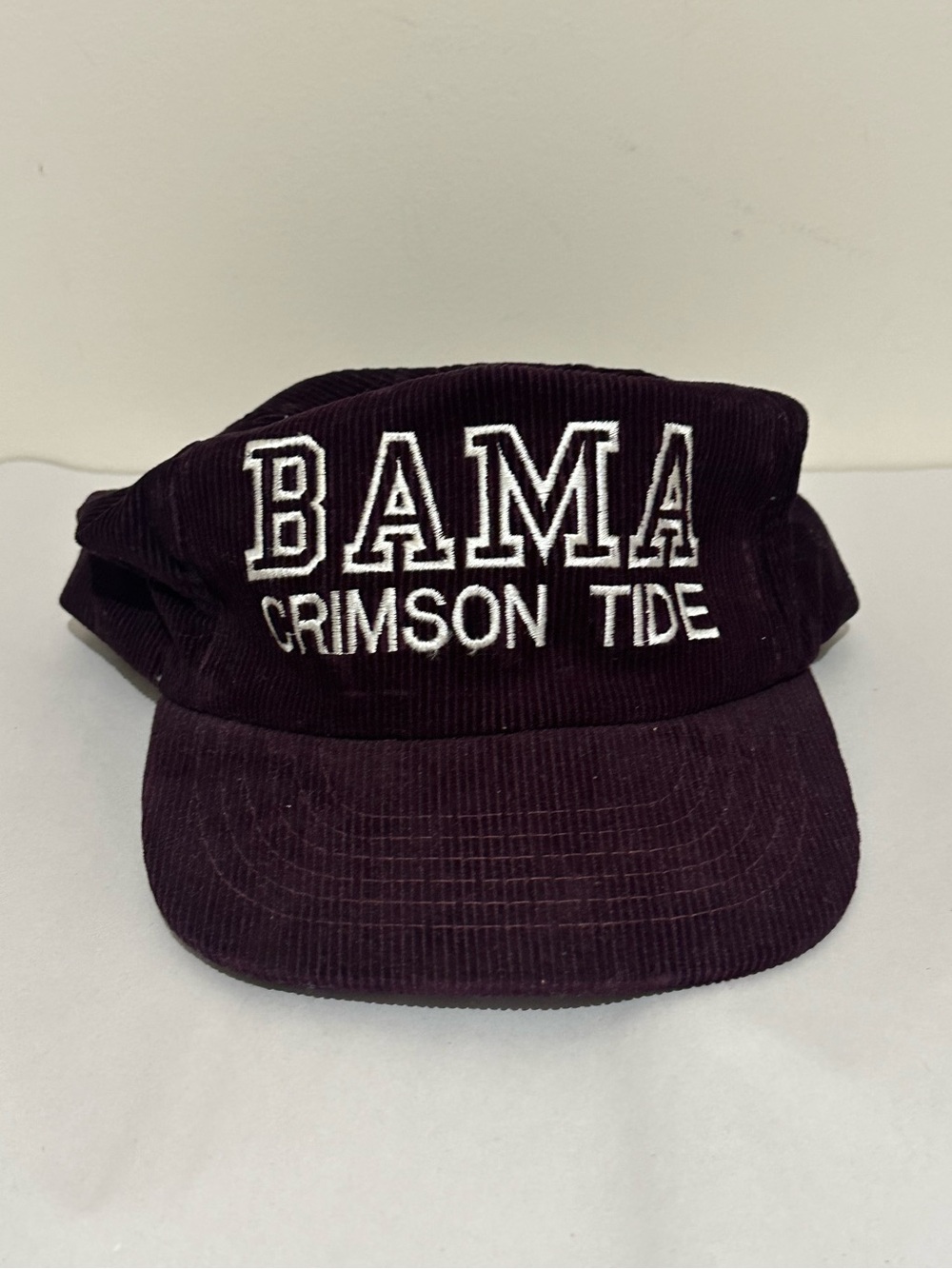Bama Crimson Tide Vintage Corduroy Snapback Embroidered Cap